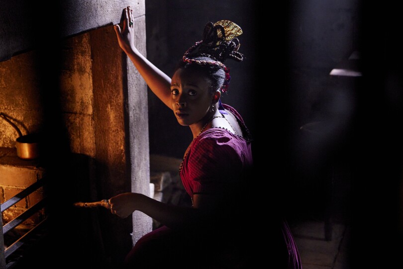 Amarah-Jae St. Aubyn as Sal in "The Confessions Of Frannie Langton"
