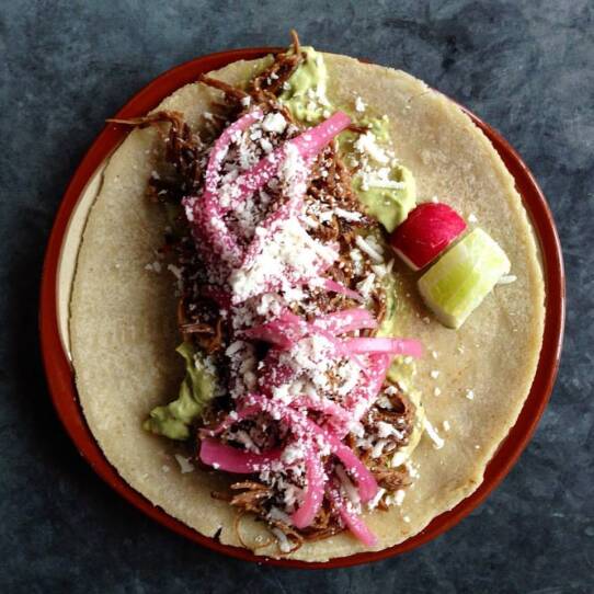 The Beef Barbaco at Lone Star Taco Bar.