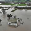 A home is submerged in floodwater, after the Salinas River overflowed its banks on Friday.