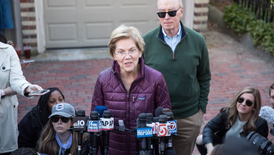 Sen. Elizabeth Warren (D-MA) Announces She's Dropping Out Of Presidential Campaign