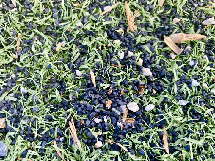 Artificial Turf Crumb Rubber Infill
