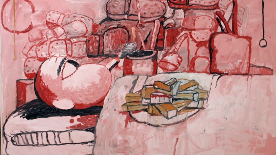 Philip Guston, Painting, Smoking, Eating, 1973