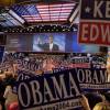 Barack Obama, then a little known state senator and candidate for U.S. Senate from Illinois, speaks during the 2004 Democratic National Convention in Boston.