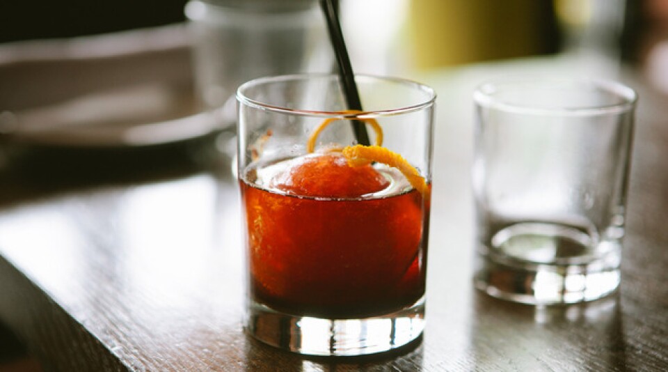 The old-fashioned at Temple Bar.