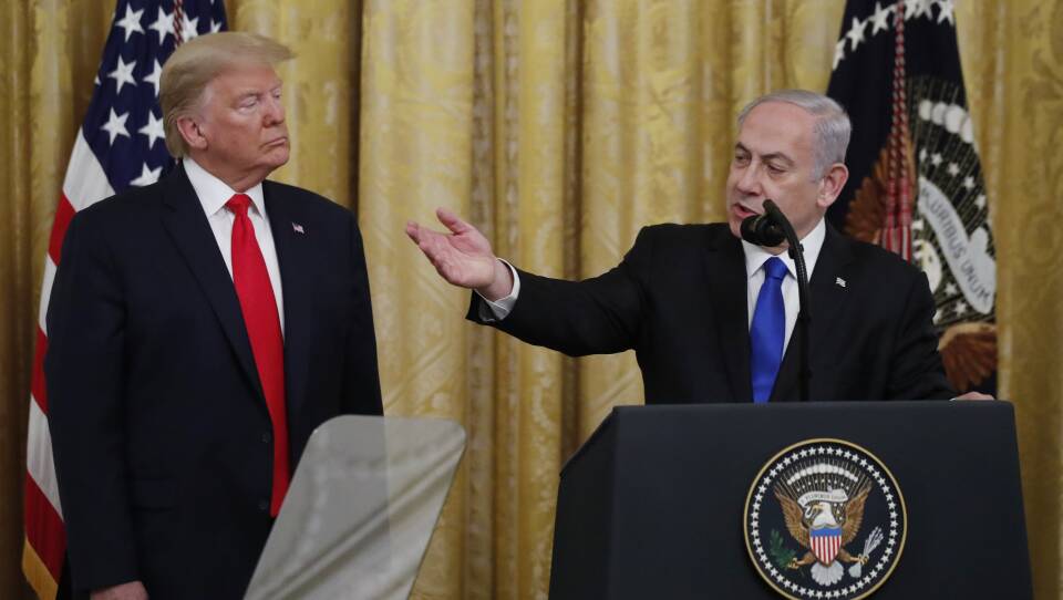 Donald Trump, Benjamin Netanyahu