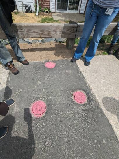 Drill holes geothermal