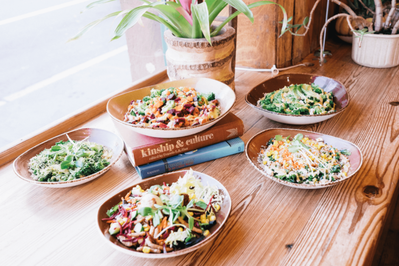 Vegetarian bowls at Life Alive in Central Square.