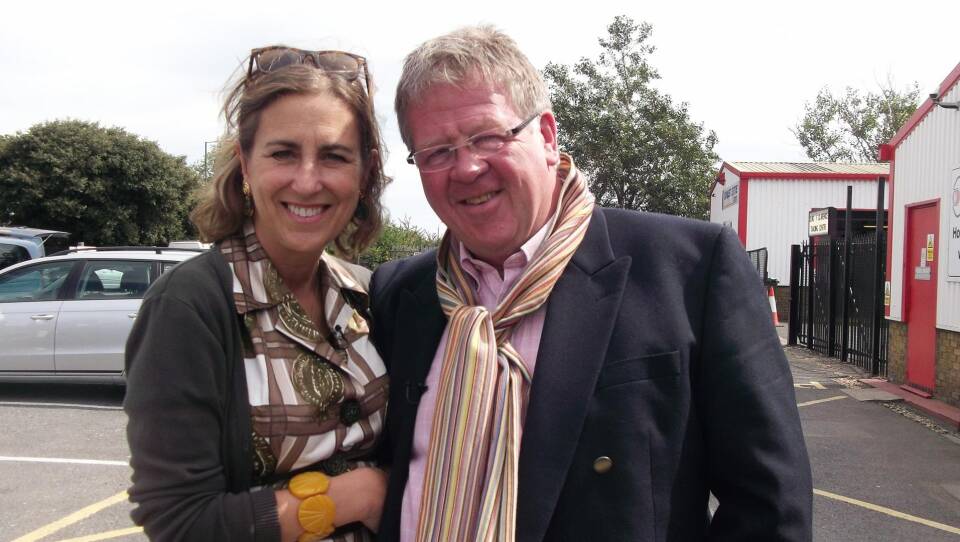 Kirsty Wark and Alastair Stewart