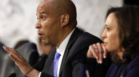 Cory Booker, Kamala Harris