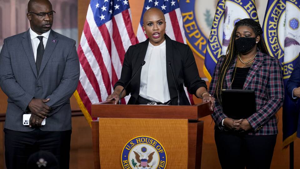 Ayanna Pressley, Jamaal Bowman, Cori Bush