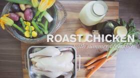 Roast Chicken with Summer Vegetables