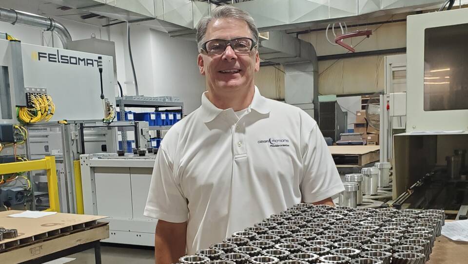 Dean Burrows runs Gear Motions, which makes precision gears for machines. He's been turning down some orders, because he can't find enough workers.