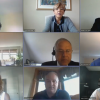 Members of the Commission on Structural Racism in the Massachusetts Parole Process, in a screenshot of Thursday's virtual meeting