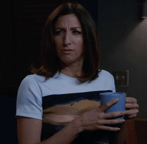 A woman says "after zero consideration, i'm happy to say 'hard pass'"