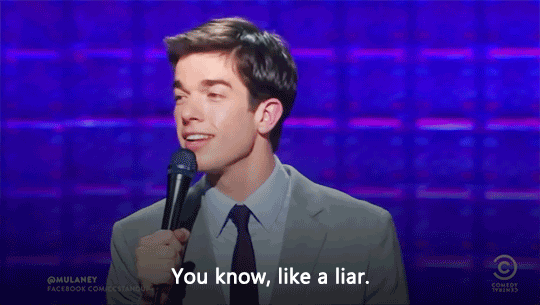 A man says "You know, like a liar."
