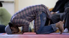 Cambridge mosque prayer