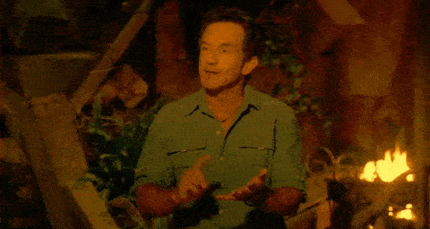 The host of the show Survivor says "outwit, outplay, outlast."