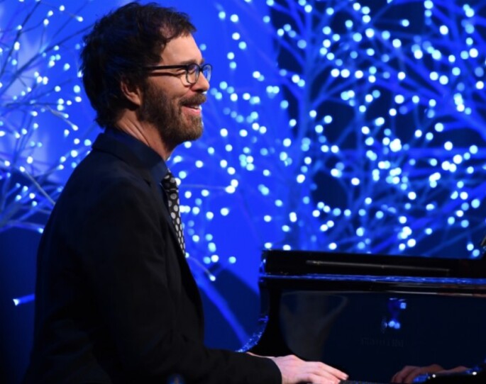 Ben Folds performs at WGBH for 'Tis The Night With Ben Folds & Friends
