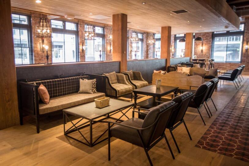 Bastille Kitchen interior.