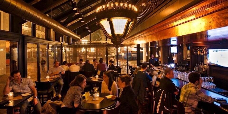 A busy night at Anthem Kitchen & Bar.
