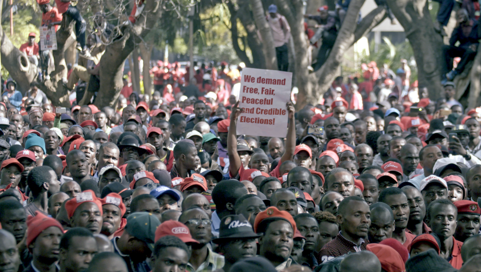 MDC Supporters Zimbabwe