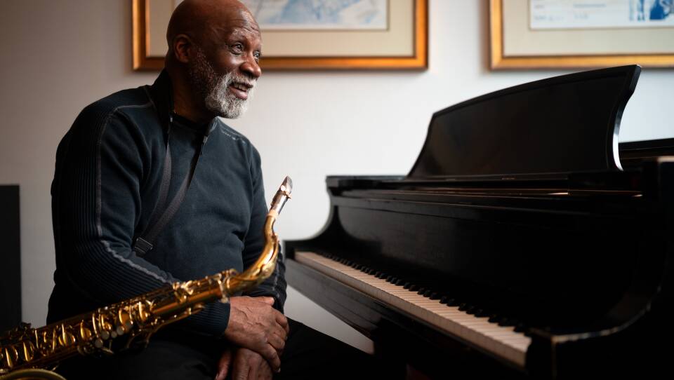 Hank Bolden, shown here at The Hartt School, is an atomic veteran — one of thousands of soldiers present at secret U.S. nuclear weapons tests that took place during the Cold War.