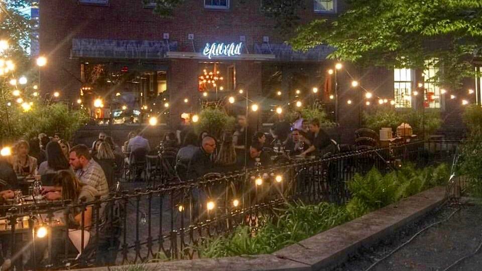 Banyan Bar exterior.