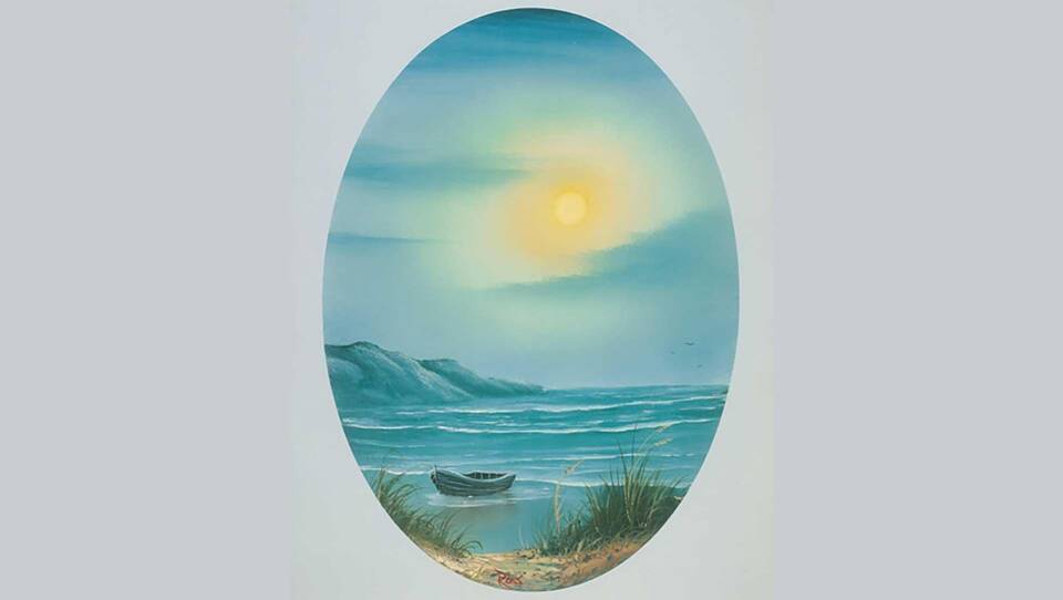 Rowboat on the Beach