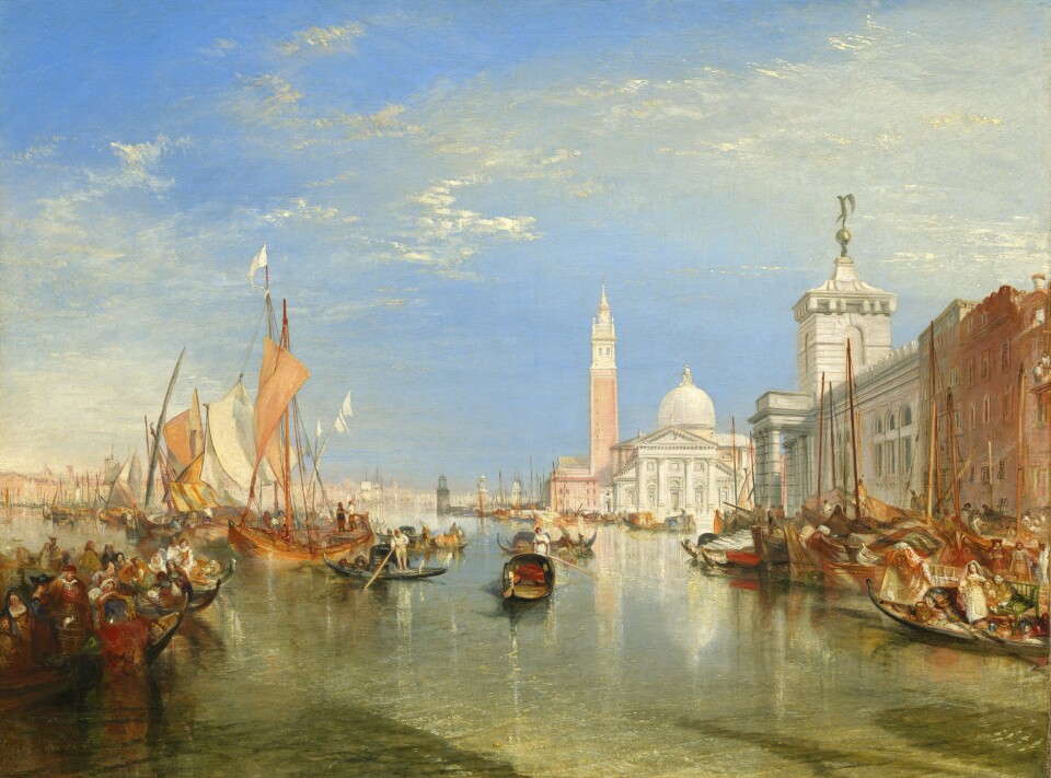 Venice The Dogana and San Giorgio Maggiore