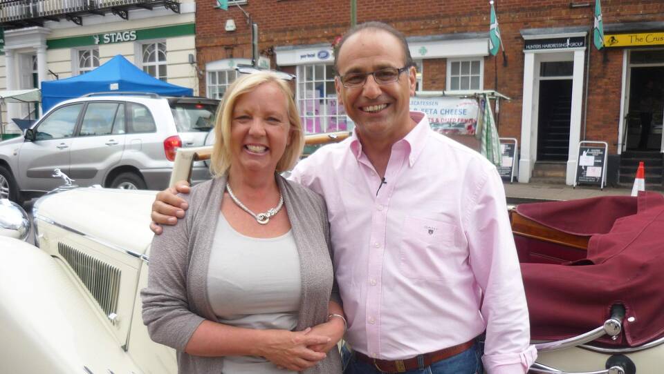 Deborah Meaden and Theo Paphitis