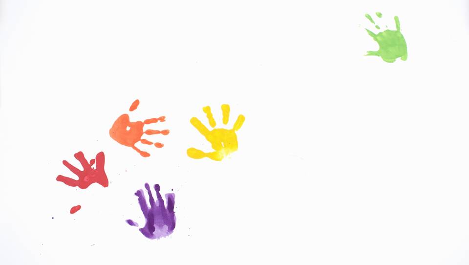 Bills of colorful children