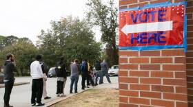 Nation Goes To The Polls In Contentious Presidential Election Between Hillary Clinton And Donald Trump
