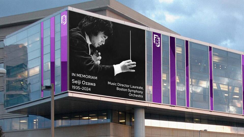 In Memoriam; Seiji Ozawa; 1935-2024; Music Director Laureate, Boston Symphony Orchestra