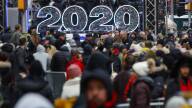 New York City Prepares For Massive Times Square New Year's Eve Celebration