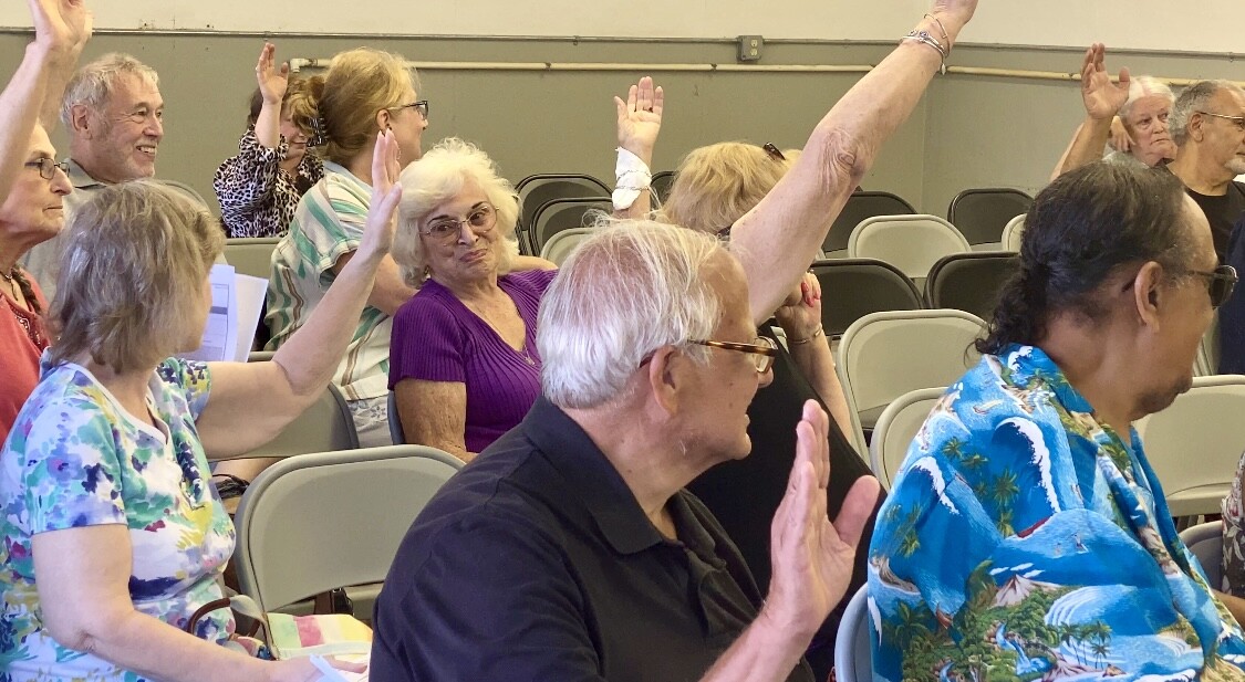 Greentree Estates residents vote