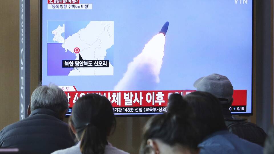 South Korea North Koreaa Projectile