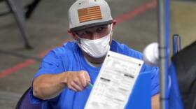 Maricopa County, Ariz., ballots cast in the 2020 general election are examined in May.