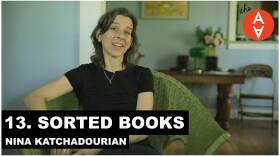 Sorted Books - Nina Katchadourian