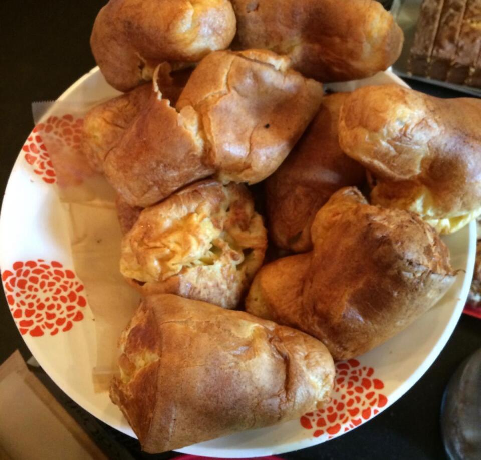 Fresh, rustic popovers at Ula Café.