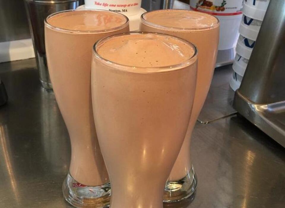 Cabot's Chocolate Malted Frappe.