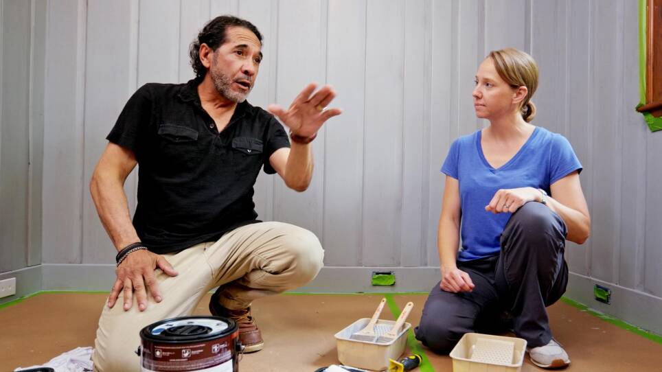 E14 | Paint Wood Paneling, Play Kitchen | Ask This Old House