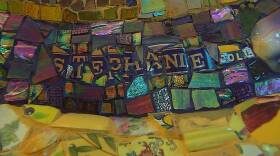 Artist Stephanie Cole, Michael Bobbitt, and Sara Porkalob