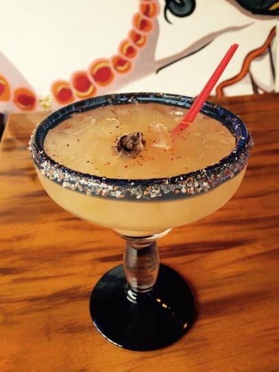 A margarita at El Centro.