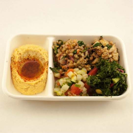 The Mezze Platter from Clover Food Lab.