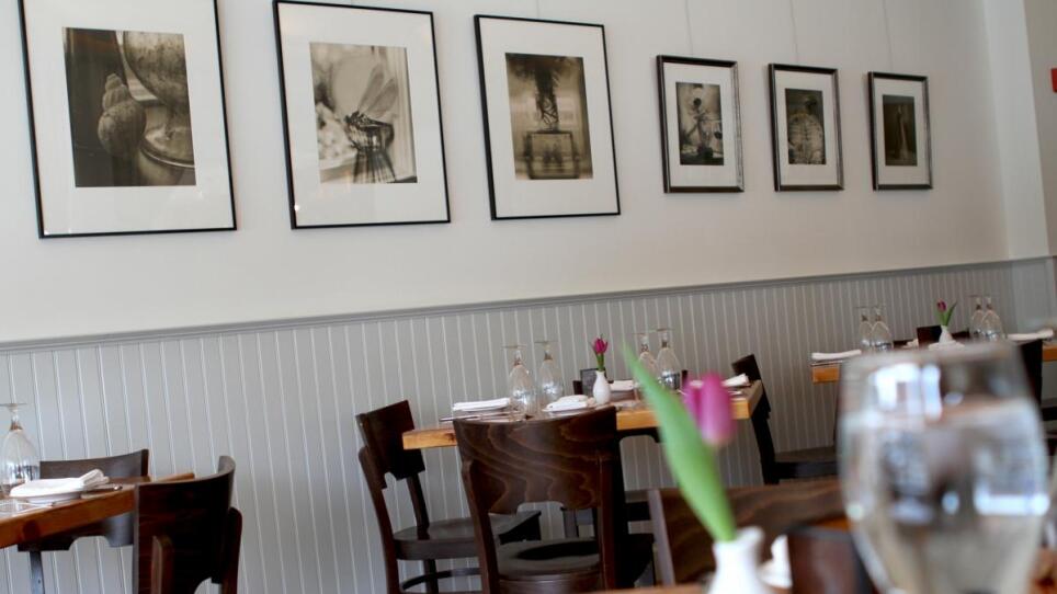 Myrosha Dziuk's photography hangs at Lumière.