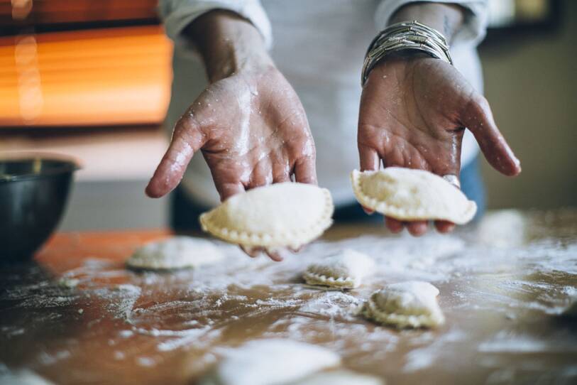 Heavenly pierogis from the sister duo behind Jaju Pierogi.
