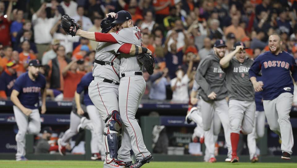 ALCS Red Sox, Astros Baseball