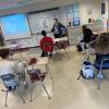 Brittany Burns' Fragility of Democracy class at Algonquin Regional High School in Northborough