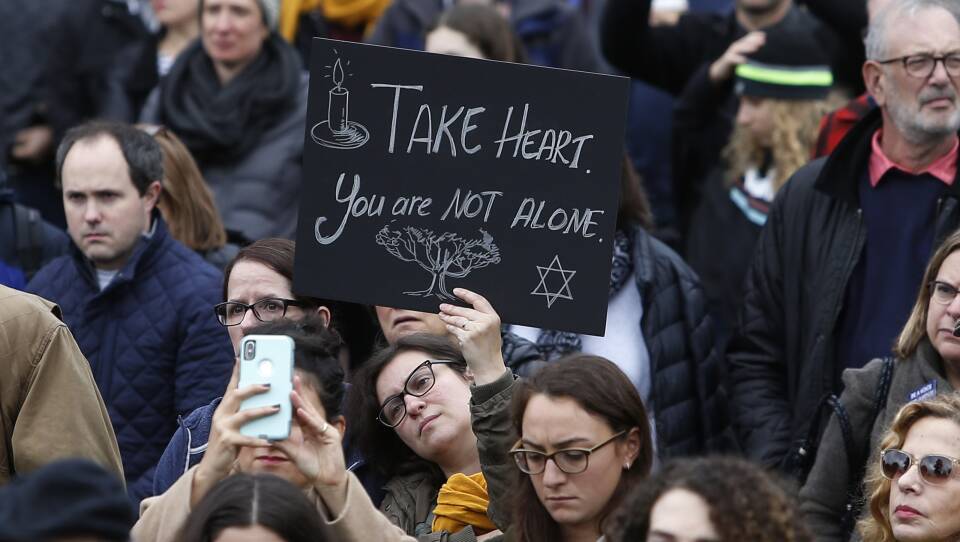 Boston Vigil For Pittsburgh Synagogue Shooting