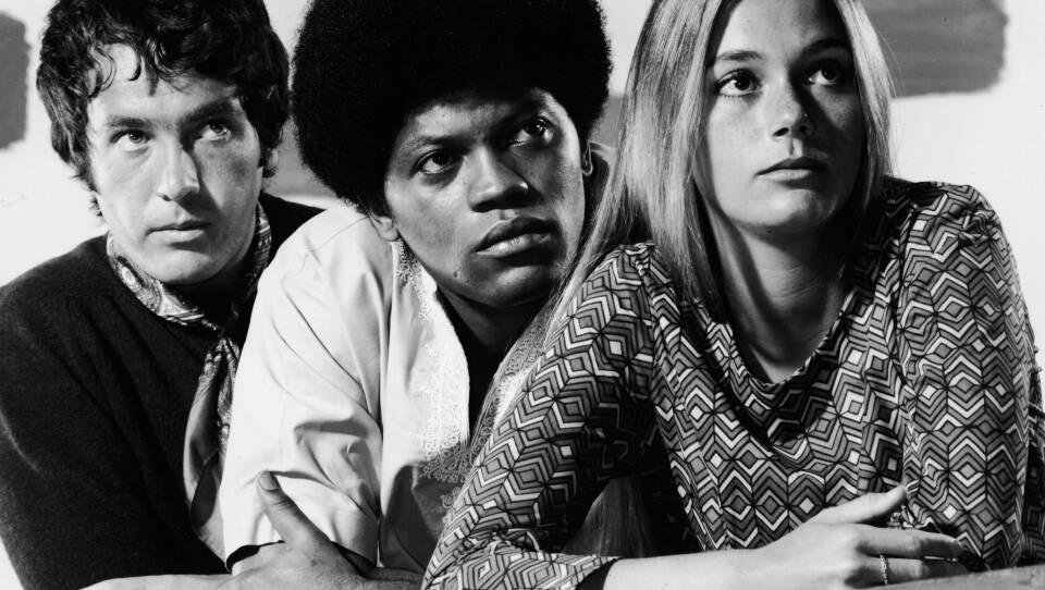 Michael Cole, Clarence Williams III and Peggy Lipton starred in the 1960s show 'The Mod Squad' which was considered groundbreaking for featuring an interracial cast.
